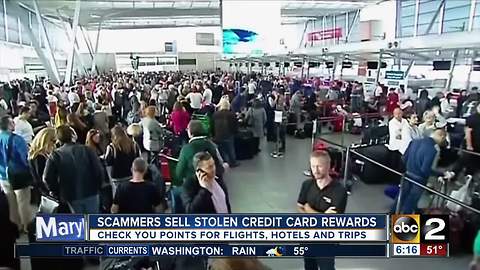 'Dark Web' scammers stealing travel rewards points