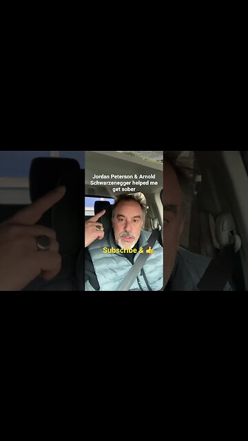 Jordan Peterson and Arnold Schwarzenegger help to get me sober. #Sobriety #Recovery #AASpeaker #God.