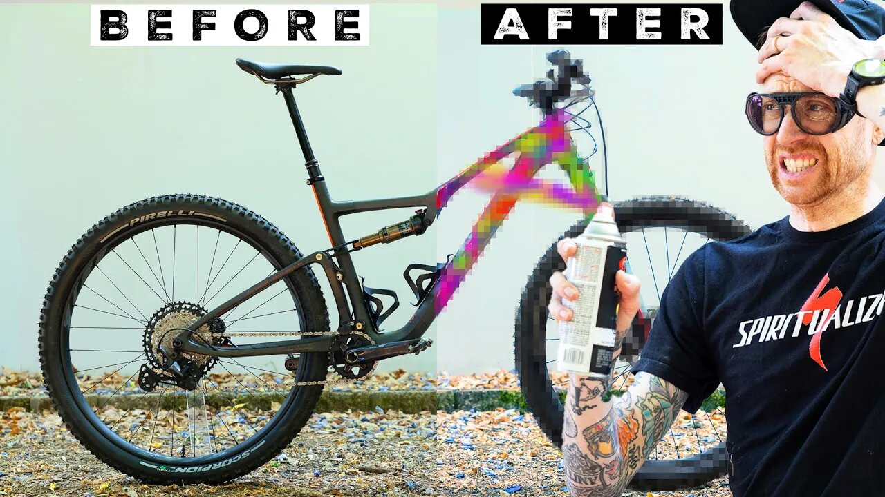 How I Painted a Bike at Home in 1 Weekend