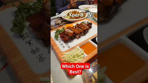 Sony Xperia 1v Vs Iphone 14 Pro Camera Comparison #iphone #tech #xperia #shortsfeed
