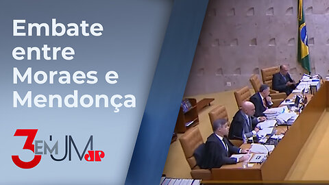 Ministros do STF entram em discussão sobre Flávio Dino durante julgamento dos réus de 8 de janeiro