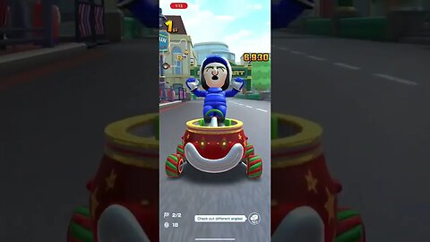 Mario Kart Tour - Blue Mii Racing Suit Gameplay