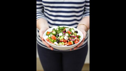 Greek Salad - Keto Diet Salad Recipe