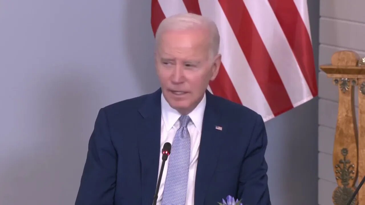 Biden Rambles To Lithuanian President Gitanas Nausėda About Sending Secretary Of Defense To War