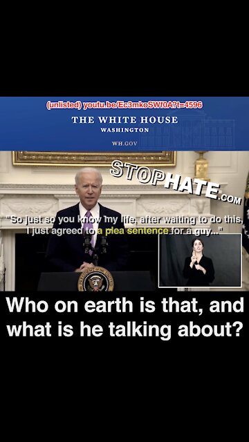 White House Unlists Hot Mic ‘Plea Agreement’ Video