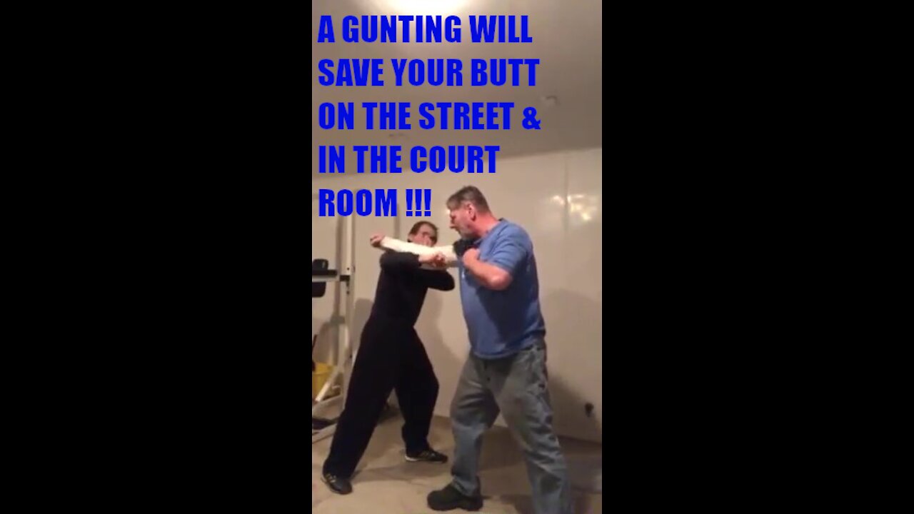 A "GUNTING" WILL SAVE YOUR BUTT ON THE STREET & IN THE COURT ROOM!!!