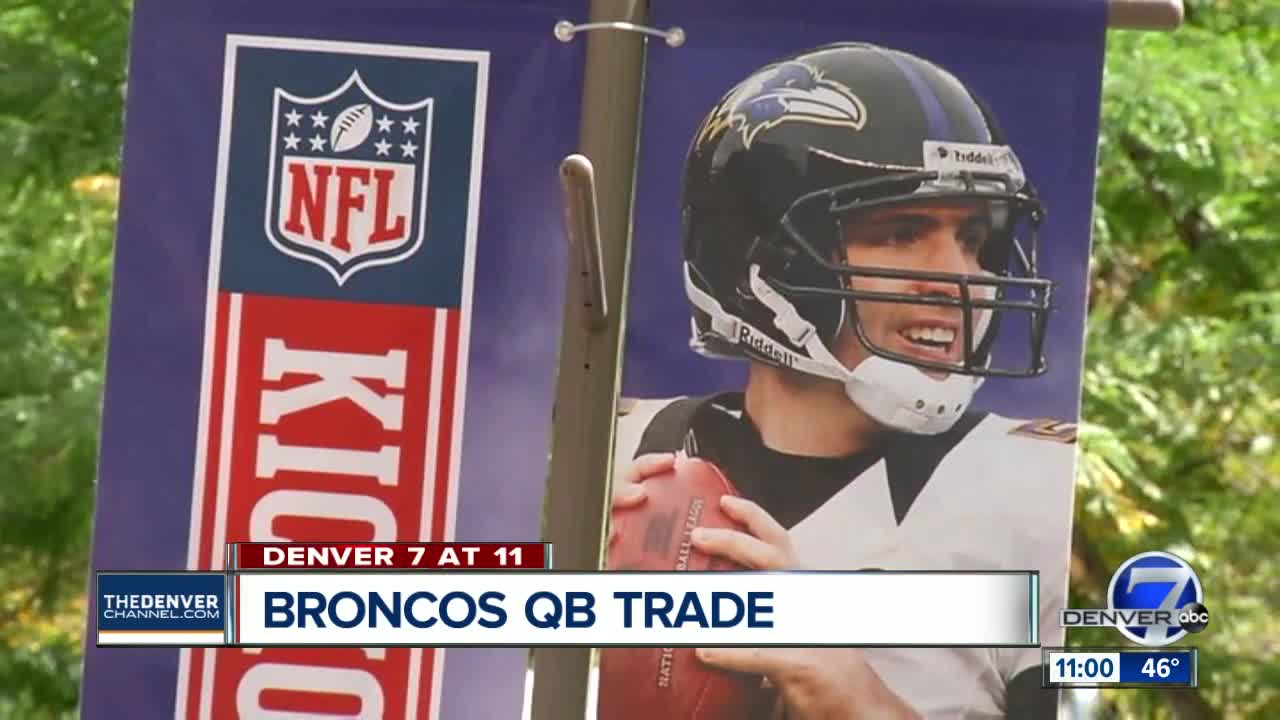 Denver Broncos prepared to trade for Ravens QB Joe Flacco