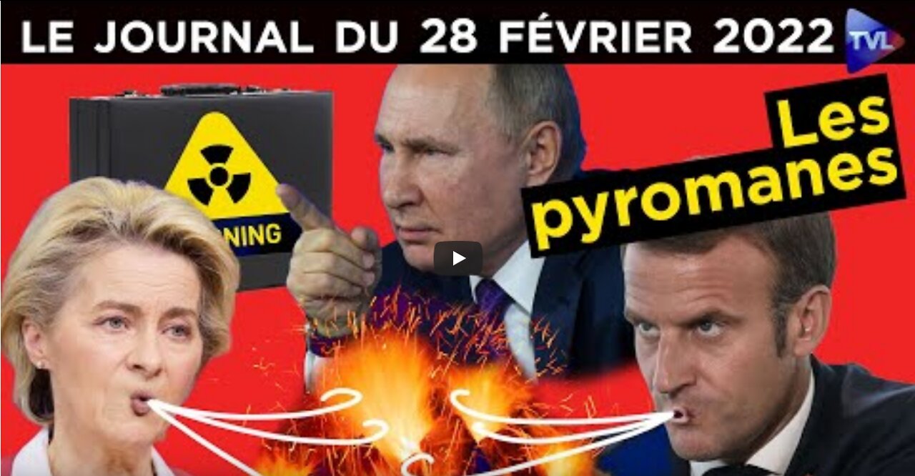 Face à Poutine, l’Ukraine otage de l’OTAN - JT du lundi 28 février 2022