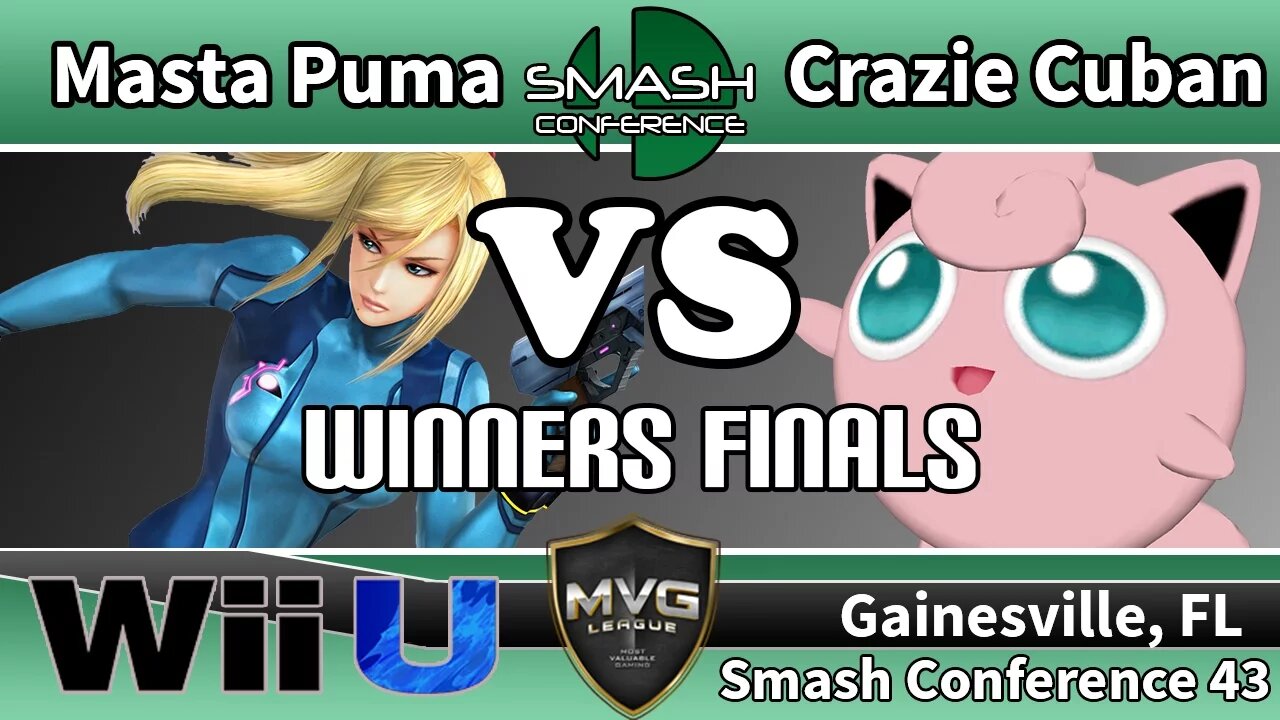 Masta Puma (Zero Suit & Mario) vs. Crazie Cuban (Toon Link & Jigglypuff) - SSB4 Winners Finals