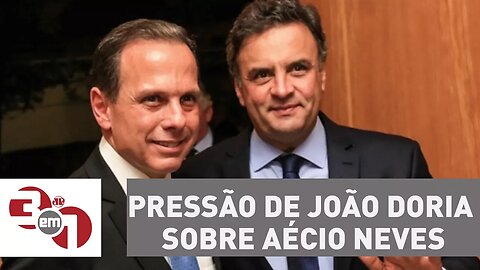 Crise aumenta no PSDB com pressão de João Doria sobre Aécio Neves