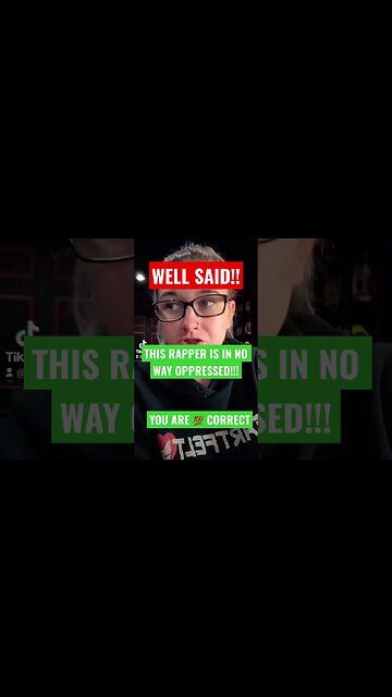 OPPRESSED MY ASS!! #shorts #reaction