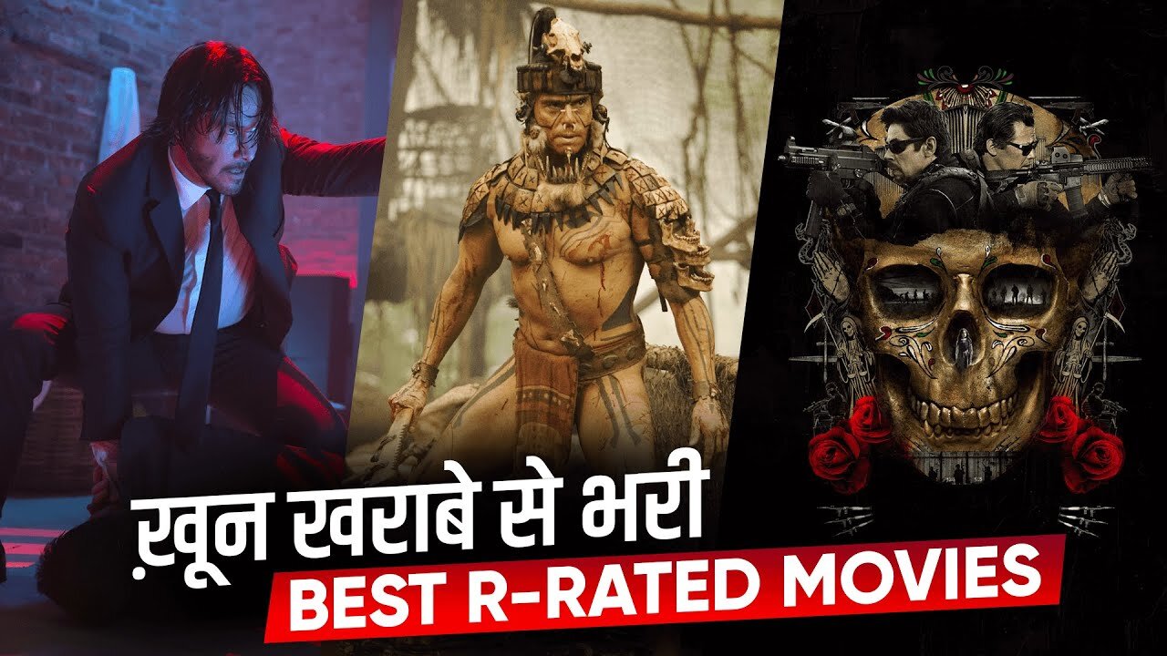 World's Best Top 7 R-Rated Action Movies in Hindi | Best R-Rated Movies | Netflix, PrimeVideo