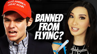 Nick Fuentes on NO-FLY LIST?? BANNED FROM FLYING!