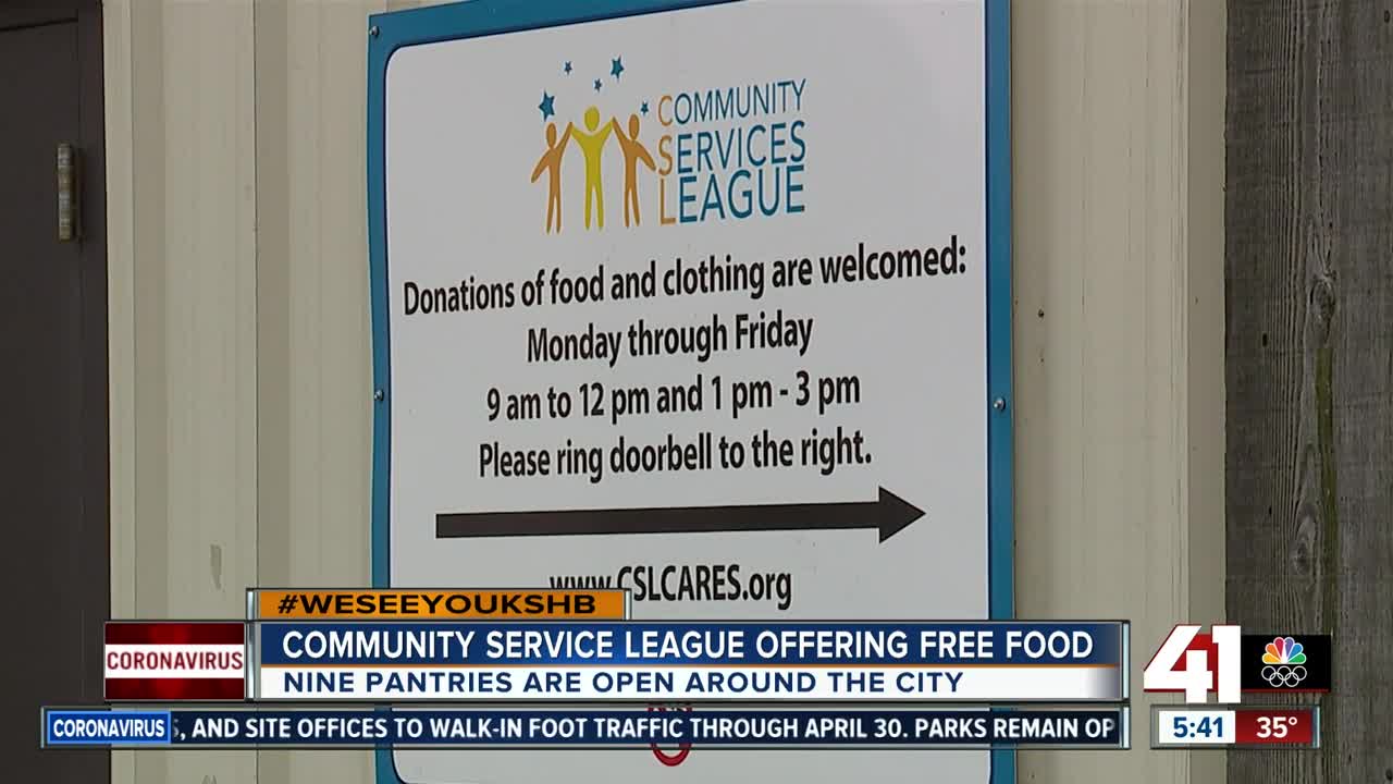 Community Services League offering free food during COVID-19 pandemic