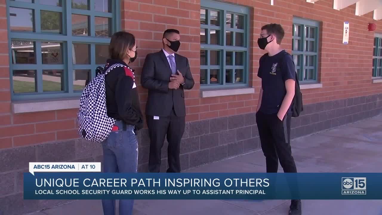 Paradise Valley Unified educator's unique career path inspires students, colleagues