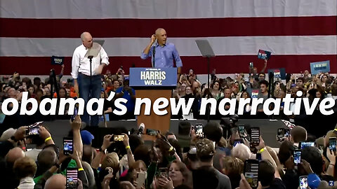 Barack Obama speaking at Kamala Harris field office in Pittsburgh PA on October 10