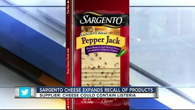 Sargento extends cheese recall due to possible contamination