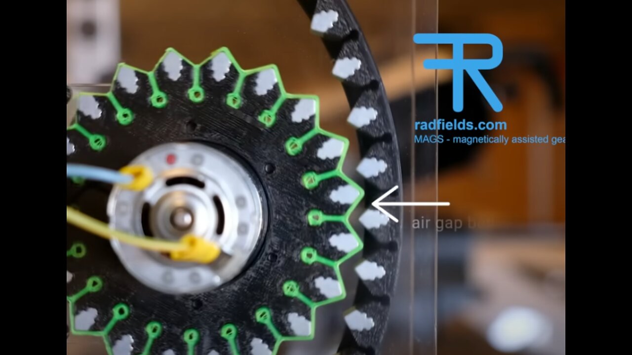 MAGS - magnetically assisted gears