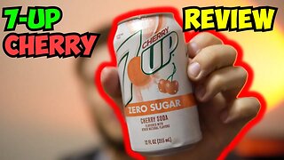 7-UP Zero Sugar CHERRY Soda Review