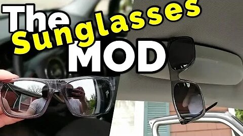 Jeep Renegade Sunglasses Mod :: Glasses Holder Install and Review