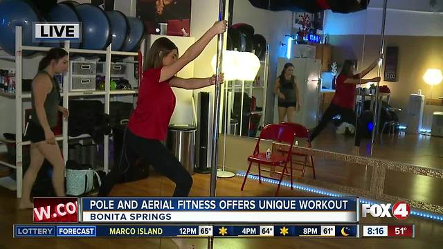 Pole and Aerial Fitness offers unique workout experience - 8am live report