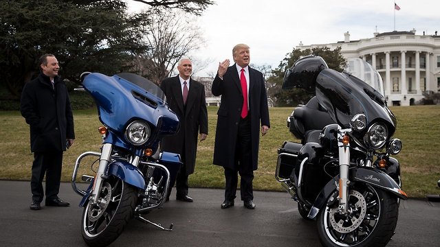 Trump Tweets Harley-Davidson 'Will Be Taxed Like Never Before'