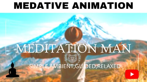 BLUE MEDATIVE ANIMATION