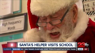 Santa's Helper Returns to School