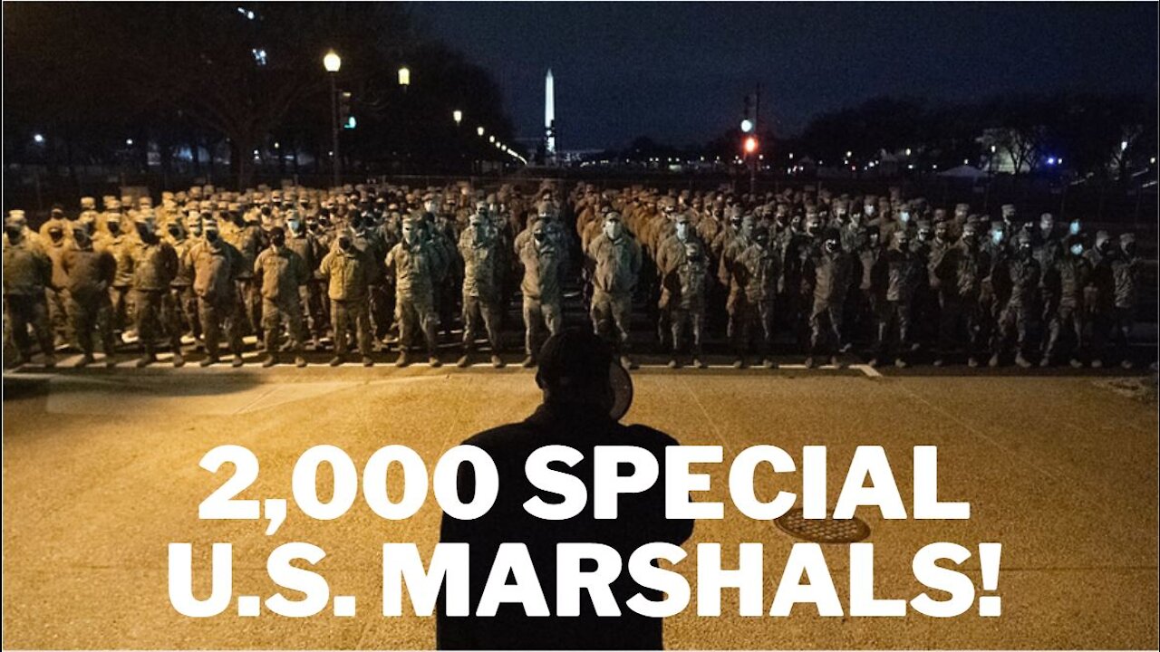 2,000 National Guard Troops Deputized As U.S. Marshals!