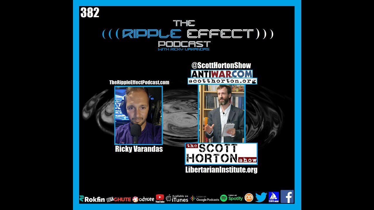 The Ripple Effect Podcast #382 (Scott Horton | Russia, China, Unjust Wars, & Much More)