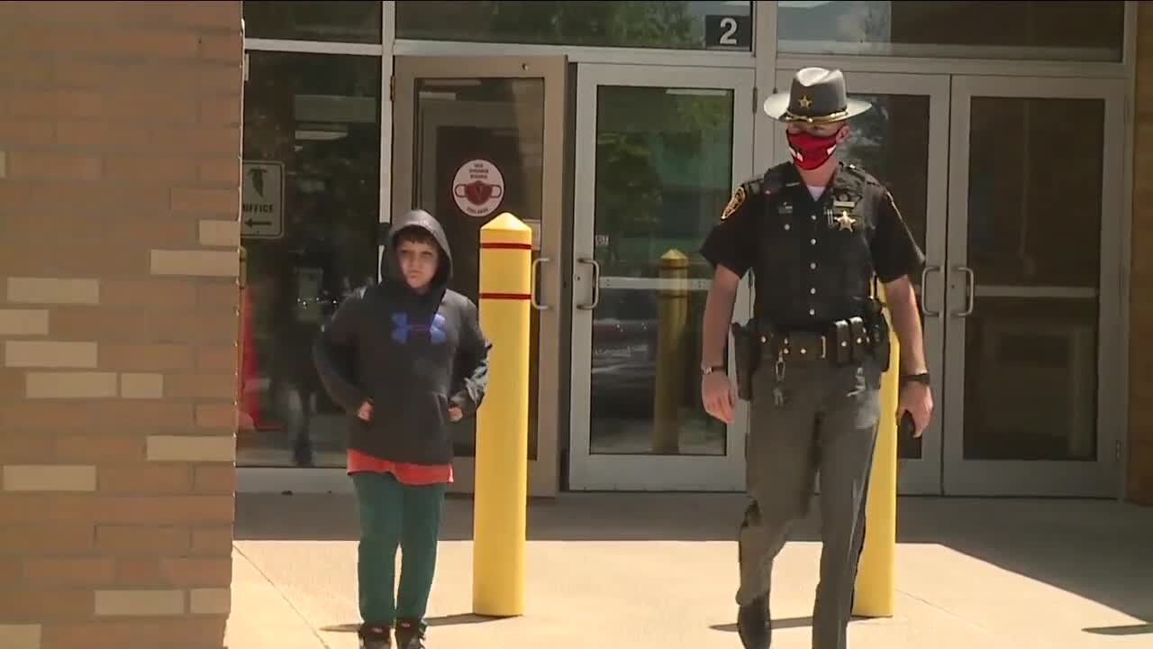 Lorain County sheriff's deputy forms special relationship with 10-year-old boy with autism