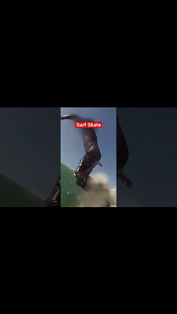 Don’t drink the water! #surfskate #surfing #singlefin #surfboard #huntingtonbeach #stoked #surf #hb