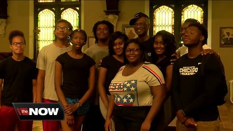 Camp Umoja campers learn history from the African American perspective