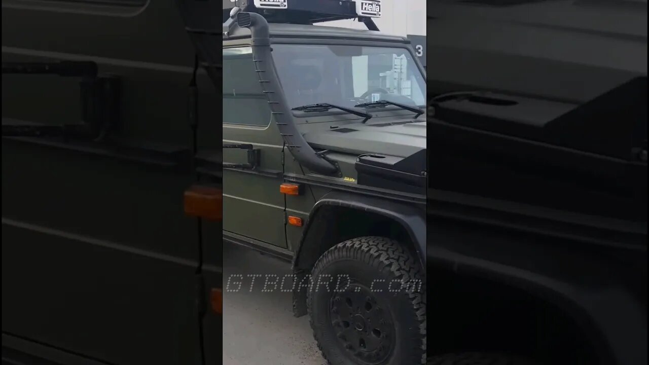 Mercedes "G63" 6x6 Swedish Army the father of the G63 AMG 6x6 brutal 6x6 G-Wagen in Sweden for Swedi