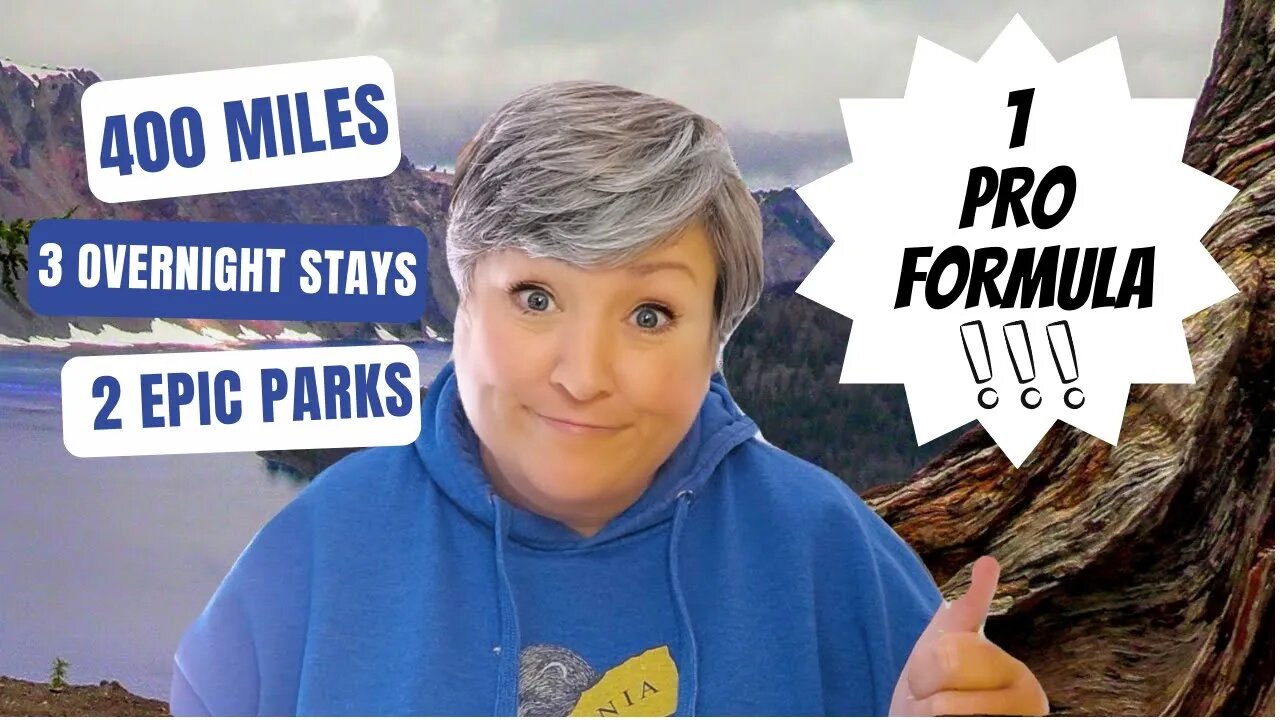 How I CAMPED 4 NIGHTS: NO RV Parks, NO Walmart, NO Campgrounds While visiting Crater Lake and more!