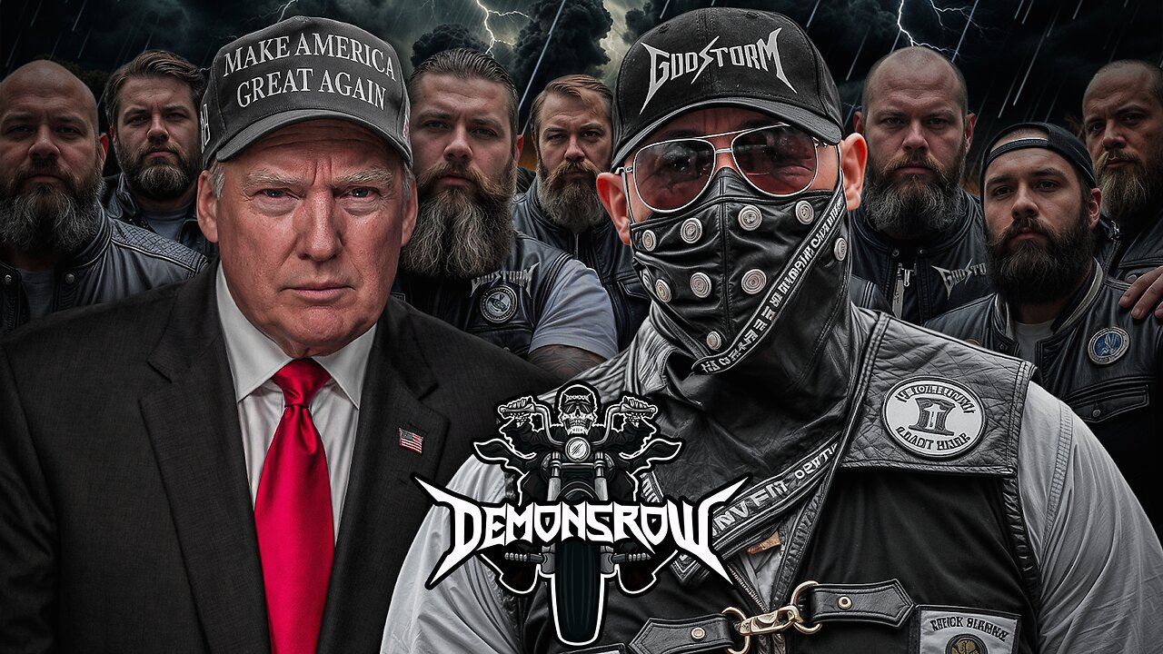 1000's of Bikers Create a Group to Protect President Trump called GODSTORM!!