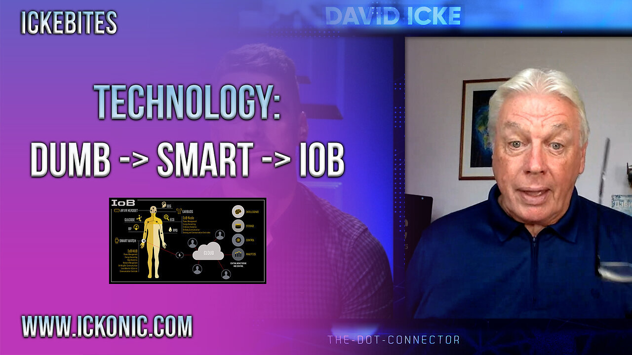 David Icke Talks About Technolgy Dumbing People Down