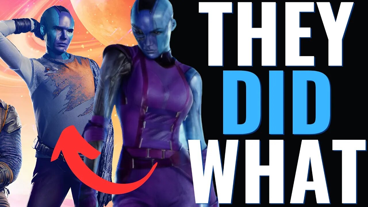 Nebula Goes FULL Male In New Guardians Of The Galaxy Volume 3! Marvel Starting A NEW Trend!