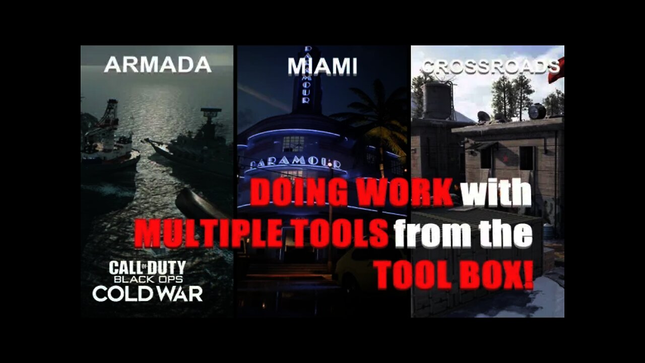 DOING WORK with MULTIPLE TOOLS from the TOOL BOX! (Call of Duty: Black Ops Cold War}