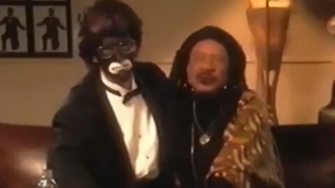 Racist Howard Stern in Black Face