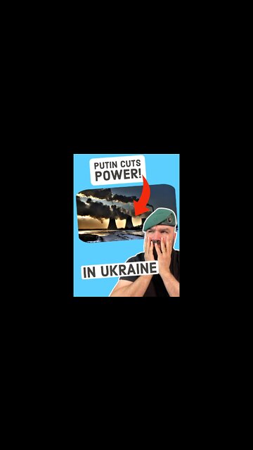 PUTIN CUTS POWER IN UKRAINE OVERNIGHT! #shorts