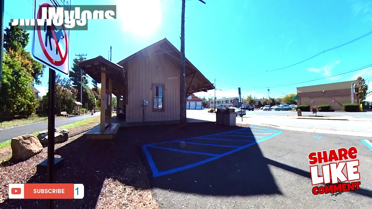 JMvlogs#5 OLDEST TRAIN STATION IN NEW JERSEY | DID AN JOB INTERVIEW | Bike trailing