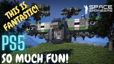 Space engineers PS5 Gameplay!