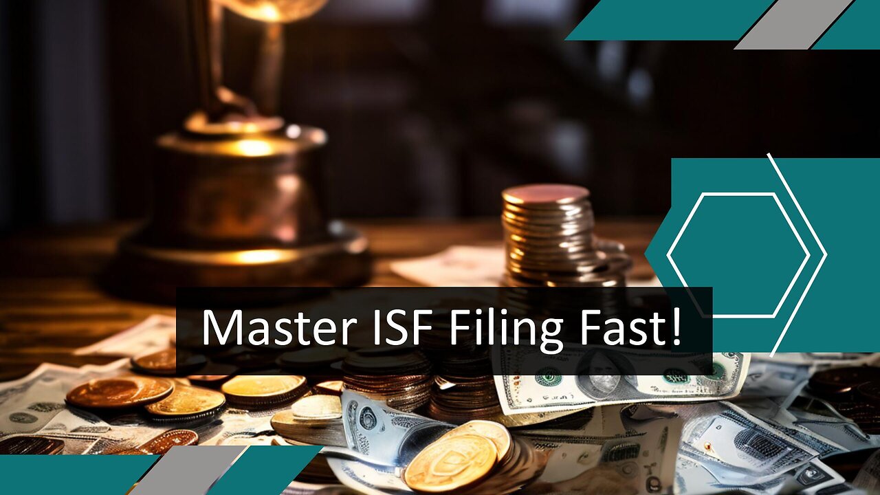 Boost Your Importation Speed: ISF Filing Strategies for Express Consignments