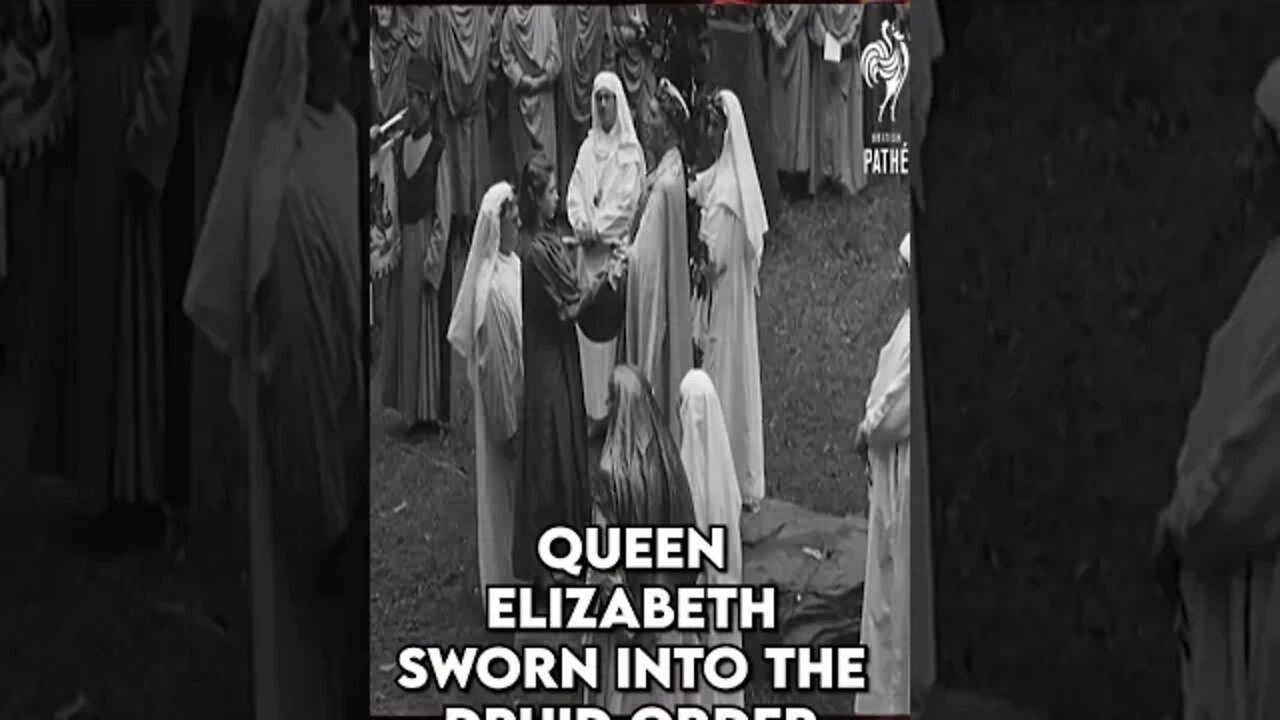 Queen Elizabeth Sworn into The Druid Order