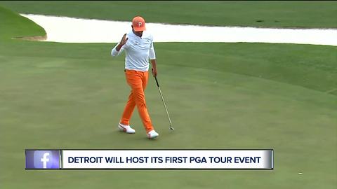 PGA Tour makes it official: tour event is coming to Detroit