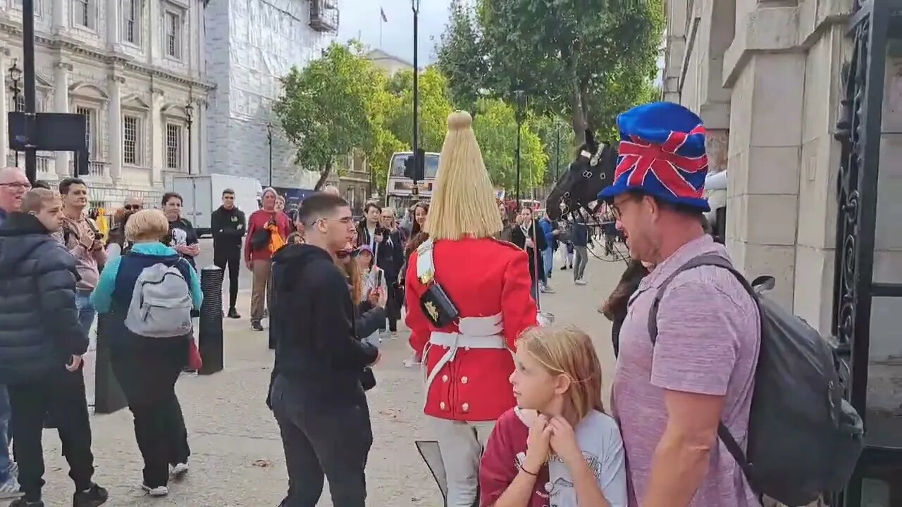 Checking on the troops 23 September 2022 #horseguardsparade