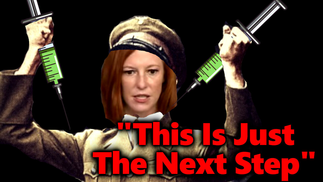 BLAME REFUSERS! Jen Psaki's Horrifying Press Conference Before Biden Takes Stage