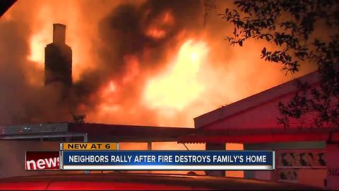 Electrical malfunction from Christmas lights sparks fire with major damage in Seminole Heights