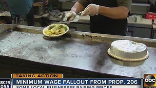 Prices increase as Prop 206 goes into effect
